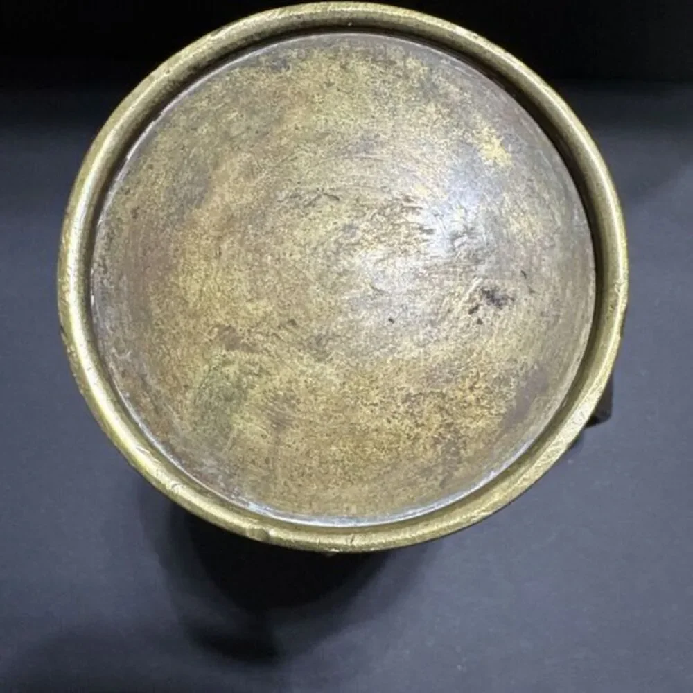 Japanese Edo‎ Period Bronze Mimikuchi Flying Handles 4.5